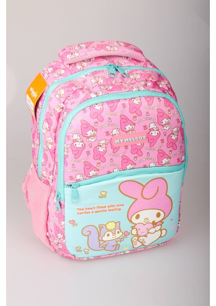 Dekomus Ile Yeni Sezon Lisanslı My Melody&best Frıends "melopınk Koleksiyonu" Full Kırtasiye Seti Okul,kalem ve Termoslu Beslenme Çantası Ile 500 ml Matara,beslenme Kutusu "dekomus Cep Defteri Hediyeli"