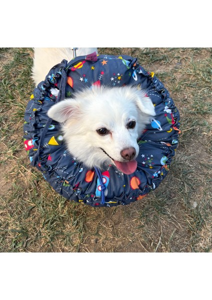 Kedi ve Köpek Operasyon Boyunluk,yakalık,yastık (Xl Dış Çap: 45 Cm) % 100 Koruma Kumaş Huni Model 02 modelleri