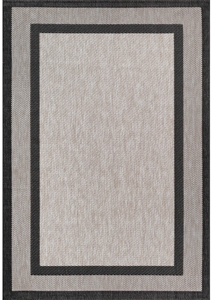 Sisal Plus Siyah Bordürlü Halı Bej Bordürlü Sisal Kilim modelleri