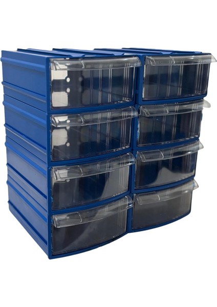 Plastik Çekmeceli Kutu 8 Çekmeceli 720-M fiyatları