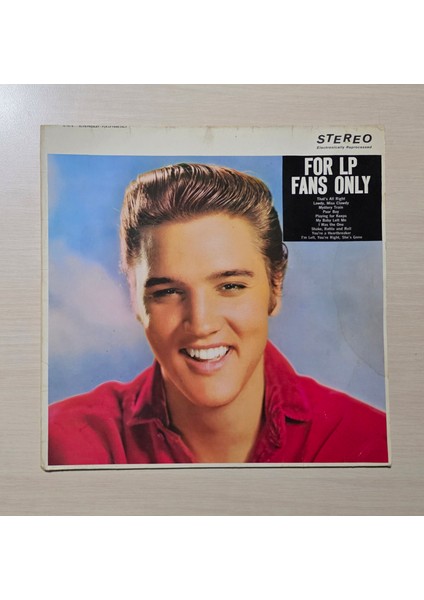 Elvis Presley - For Lp Fans Only - Dönem Baskı Plak - Longplay - Lp