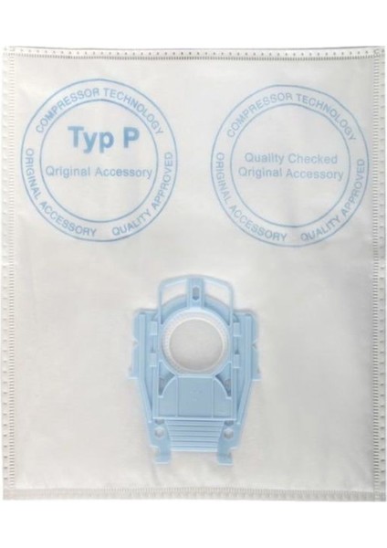 Uyumlu P Tipi Süpürge Toz Torbası - 4 Adet Beyaz modelleri