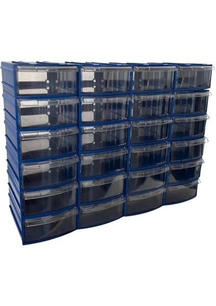 Plastik Çekmeceli Kutu 24 Çekmeceli 720-M modelleri