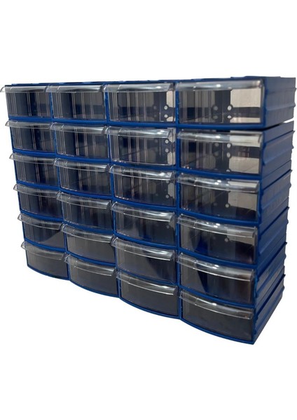 Plastik Çekmeceli Kutu 24 Çekmeceli 720-M fırsatları