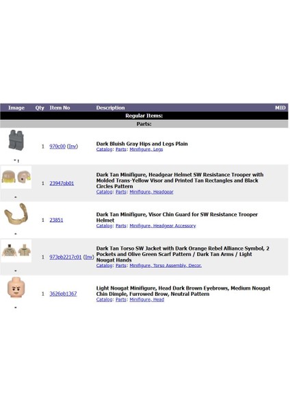Minifigür Resistance Trooper Resistance Logo SW0721 fiyatları
