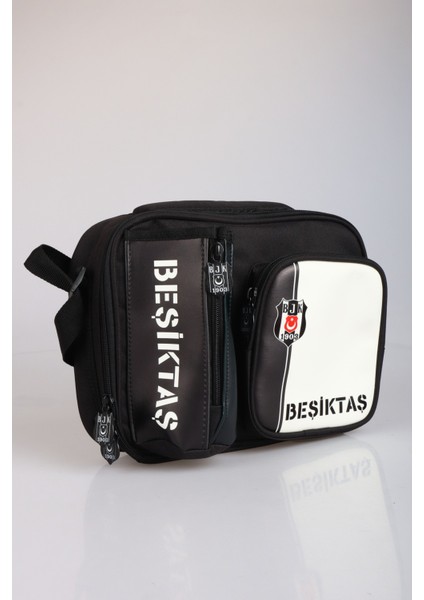 Yeni Sezon Lisanslı Beşiktaş 3 Bölmeli Çubuklu Beslenme Çantası,beslenme Kabı ve Matara Seti