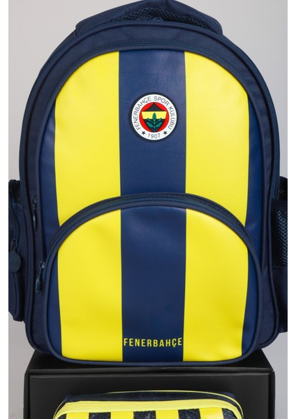 Yeni Sezon Lisanslı Fenerbahçe Çubuklu Okul Çantası ve Kalem Çantası Seti fiyatları