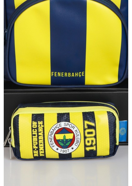 Yeni Sezon Lisanslı Fenerbahçe Çubuklu Okul Çantası ve Kalem Çantası Seti modelleri