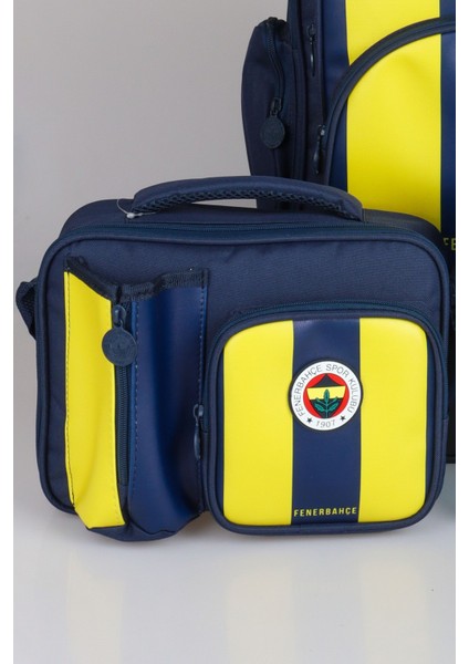 Yeni Sezon Lisanslı Fenerbahçe Full Set Çubuklu Okul,3 Bölmeli Beslenme Çantası ve Kalem Çantası Ile 700 ml Matara,beslenme Kabı indirimleri
