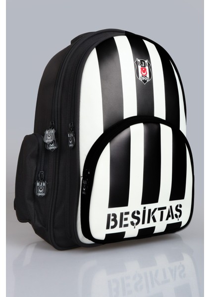 Yeni Sezon Lisanslı Beşiktaş Çubuklu Okul Çantası ve Kalem Çantası Seti fırsatları