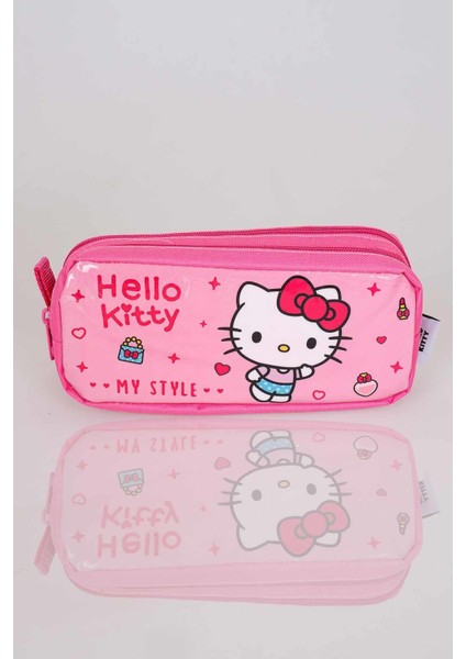 Dekomus Ile Lisanslı Yeni Sezon Hello Kıtty "pınk Love Koleksiyonu" Okul Çantası ve Kalem 2'lisi fırsatları