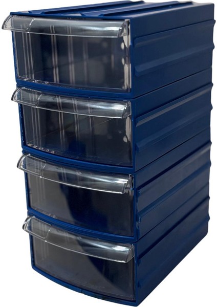 Plastik Çekmeceli Kutu 4 Çekmeceli 720-M fırsatları