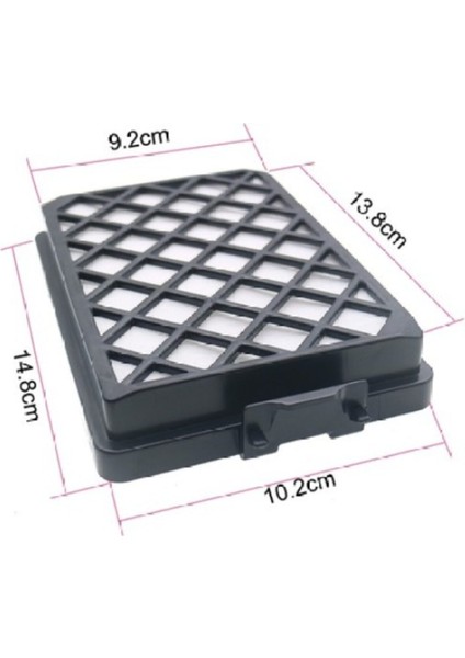 Süpürge Hepa Filtre Seti Siyah Yüksek Temizlik Performansı modelleri