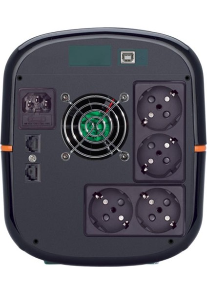 Digitech Eco 2000VA Lineinteractive Ups 2X9AH Akü fiyatları