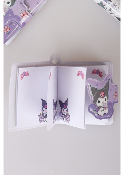 "dekomus Islak Mendil Hediyeli" Yeni Sezon Lisanslı Kuromı 6 Renkli Tükenmez Kalem ve Not Defteri 2'lisi indirimleri