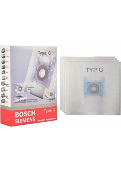 Bsa 61000-61922 Logo Toz Torbası Beyaz Yüksek Performanslı Toz Torbası