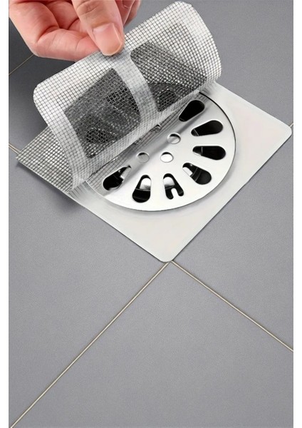 50 Adet Kendinden Yapışkanlı Gider Kapağı Çelik Pislik Tutucu Gider Kapatıcı fırsatları