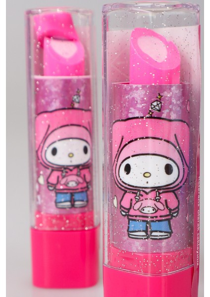 "dekomus Islak Mendil Hediyeli" Lisanslı My Melody "tek Adet" Ruj Silgi indirimleri