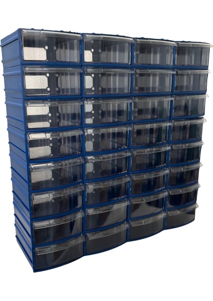 Plastik Çekmeceli Kutu 32 Çekmeceli 720-M fiyatları