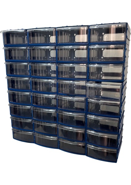 Plastik Çekmeceli Kutu 32 Çekmeceli 720-M modelleri