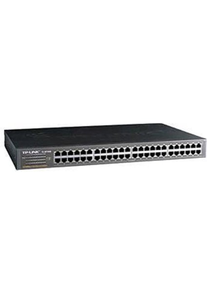 TL-SF1048 48 Port 10-100 Mbps Switch Çelik Kasa Rack Mount