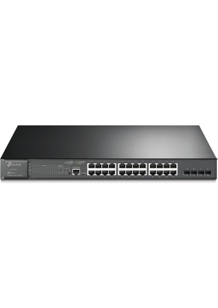 Omada Tp-Link TL-SG3428X 24 Port 10-100-1000 Mbps Switch 4 Port 10GE Sfp L2 Çelik Kasa Rack Mount