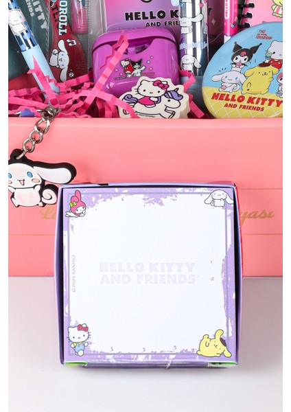 Dekomus Ile Lisanslı Özel Kutulu Hello Kıtty And Best Frıends Kuromı,cınnamorol,my Melody 18 Parça Kırtasiye Seti fırsatları