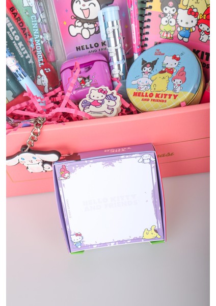 Dekomus Ile Lisanslı Özel Kutulu Hello Kıtty And Best Frıends Kuromı,cınnamorol,my Melody 18 Parça Kırtasiye Seti indirimleri