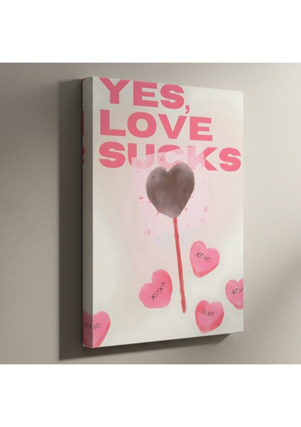 Aşk Acıyor Modern Sanat Posteri