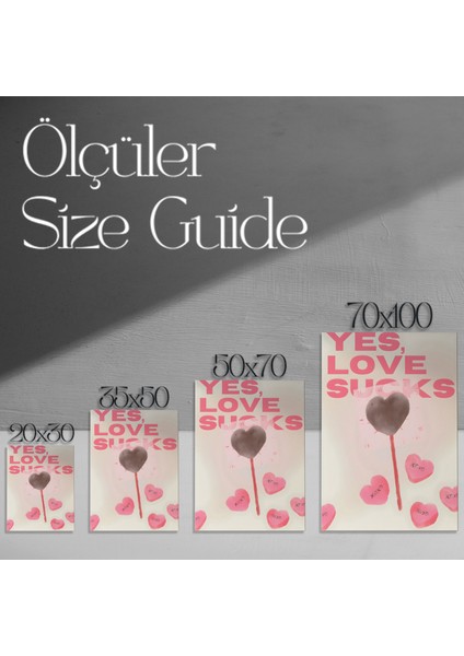 Aşk Acıyor Modern Sanat Posteri modelleri