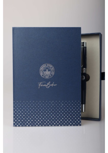 Dekomus Ile Lisanslı Fenerbahçe Kutulu 2'li Dolma Kalem & Tükenmez Kalem Premıum Set "dekomus Özel Kutulu Comfort Kalem Hediyeli" fırsatları