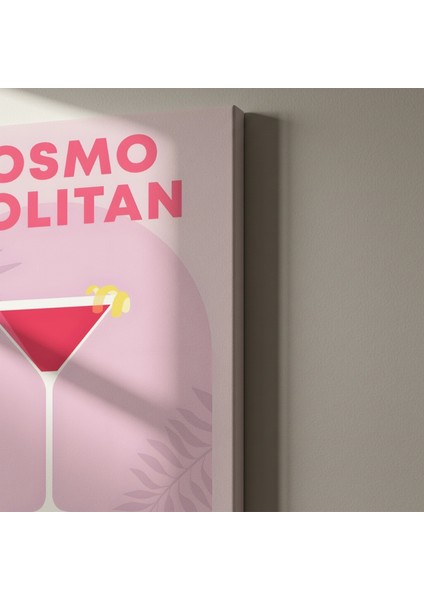 Cosmopolitian Kokteyli Illüstrasyon Tablosu indirimleri