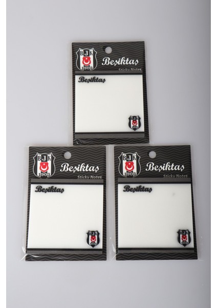 "dekomus Cep Defteri Hediyeli" Lisanslı Beşiktaş "tekli" Şeffaf Post-It 50 Yaprak