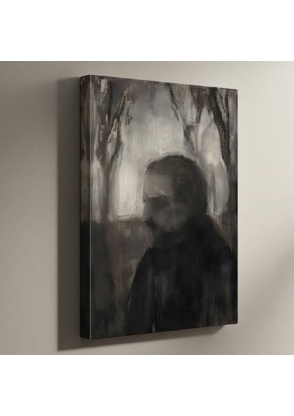 Karanlık Orman Portresi Tablosu