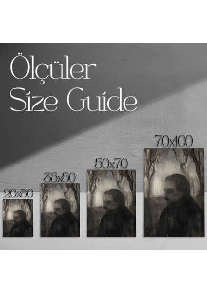 Karanlık Orman Portresi Tablosu modelleri