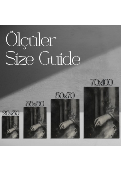 Karanlık Romantizm El Detayı Tablosu modelleri