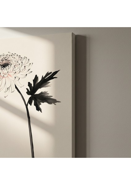Minimalist Krizantem Çiçeği Tablosu indirimleri