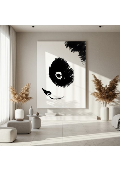 Panda Gözü Soyut Sanat Tablosu fırsatları