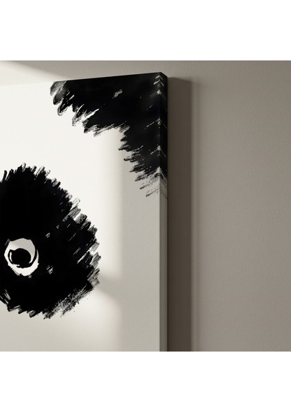 Panda Gözü Soyut Sanat Tablosu indirimleri