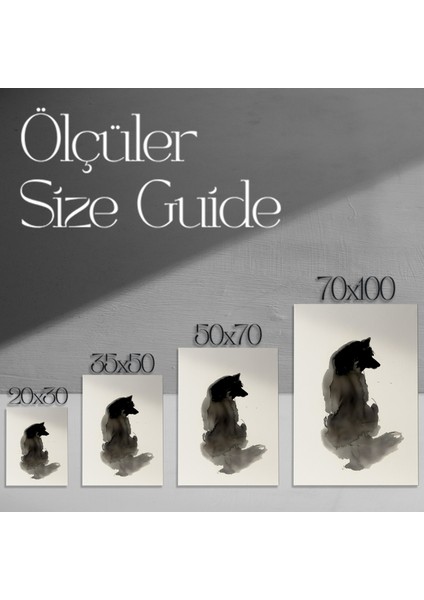 Soyut Kurt Illüstrasyonu Tablosu modelleri