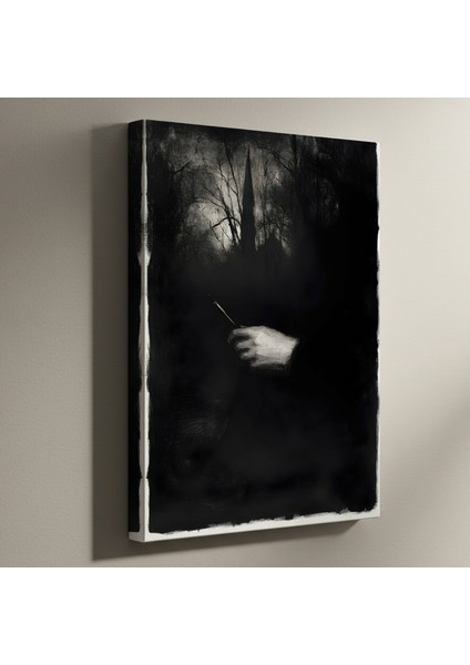 Karanlık Akademia El Resmi Tablosu