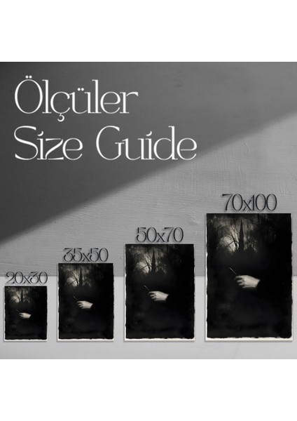 Karanlık Akademia El Resmi Tablosu modelleri