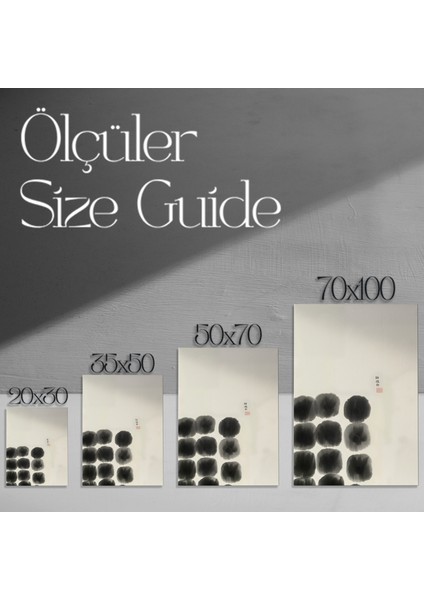 Soyut Siyah Beyaz Damla Tablosu modelleri