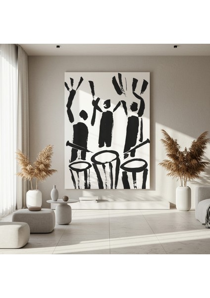 Soyut Davulcu Tablosu fırsatları