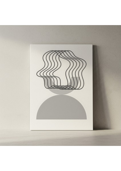 Soyut Dalgalar Duvar Sanatı Tablosu fiyatları