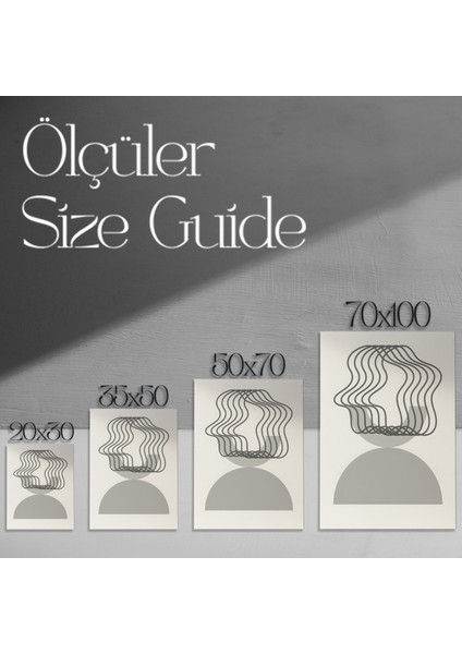 Soyut Dalgalar Duvar Sanatı Tablosu modelleri