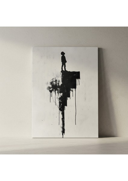 Karanlık Modern Sanat Tablosu: Umutsuzluk ve Umut fiyatları