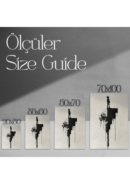 Karanlık Modern Sanat Tablosu: Umutsuzluk ve Umut modelleri