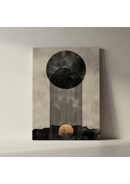 Soyut Geometrik Yağmur Yağışı Tablosu fiyatları