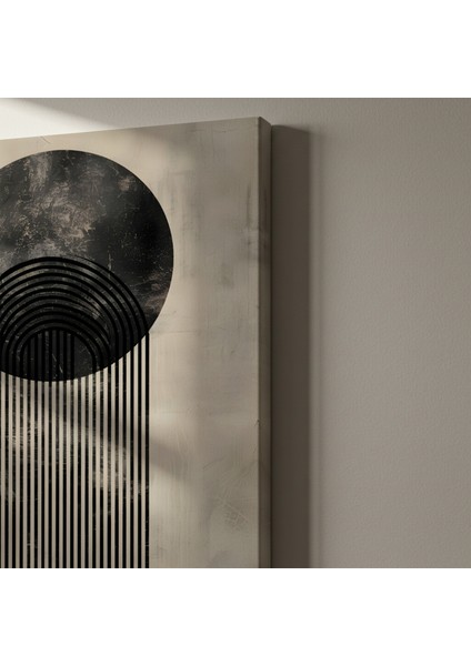 Soyut Geometrik Yağmur Yağışı Tablosu indirimleri